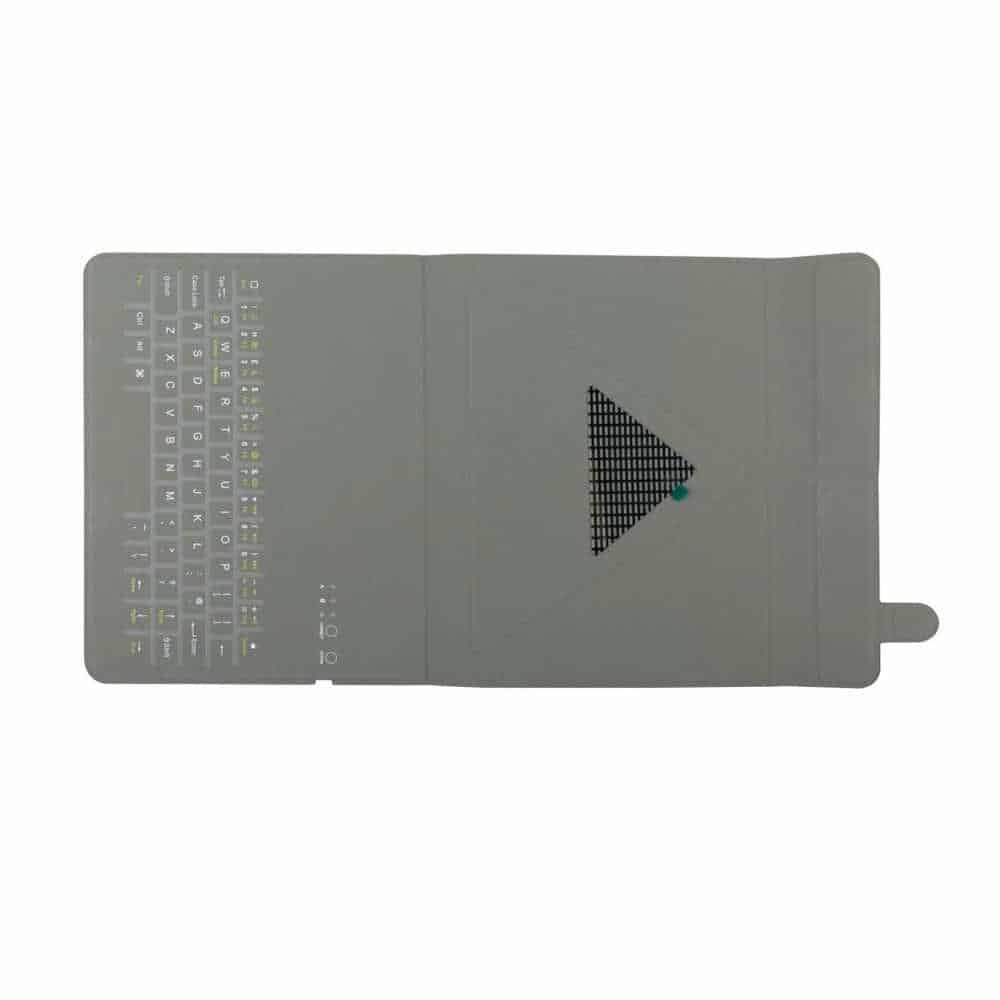 (image for) Kit Wireless Foldable Keyboard Bluetooth with Magnetic Stand for 7-9" Tablets/Smartphones